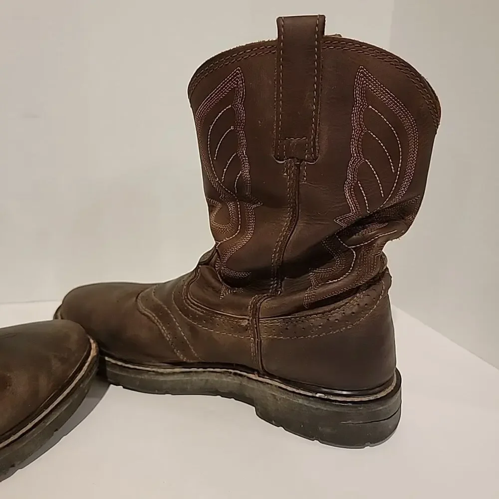 Cody James Soft Toe Western Work Boot Brown Men's Size 11D Style C9RR2